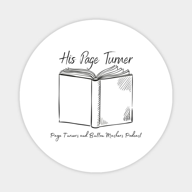 His Page Turner Magnet by Page Turners and Button Mashers